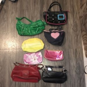 Lot of purses